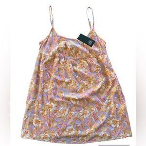 Wild Fable Mini Dress with Pockets Multicolor Floral